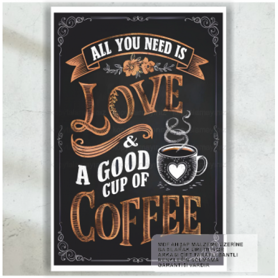 fincan kahve ev dekorasyon kafe mutfak tablo retro ahşap poster fincan kahve ev dekorasyon kafe mutfak tablo retro ahşap poster