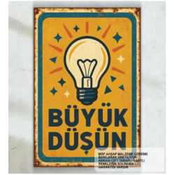 büyük düşün kişisel gelişim motivasyon psikoloji sözleri duvar yazıları retro ahşap poster tablo büyük düşün kişisel gelişim motivasyon psikoloji sözleri duvar yazıları retro ahşap poster tablo