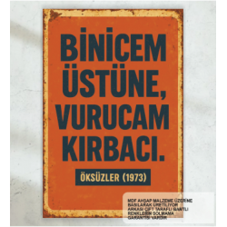 binicem üstüne vurucam kırbacı yeşilçam replikleri duvar yazıları retro ahşap poster tablo binicem üstüne vurucam kırbacı yeşilçam replikleri duvar yazıları retro ahşap poster tablo