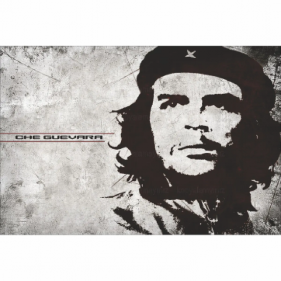 sol sosyalizm devrim küba che guevara ev dekorasyon tablo retro ahşap poster