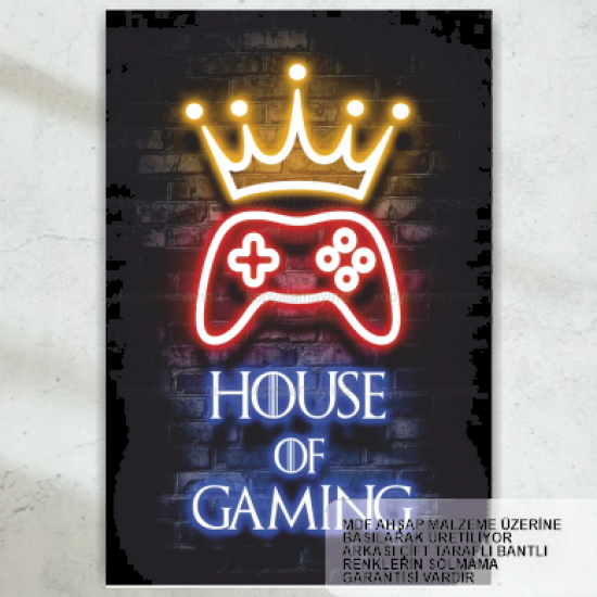house of gaming gamer pc mobil konsol oyunu ev dekorasyon tablo retro ahşap poster house of gaming gamer pc mobil konsol oyunu ev dekorasyon tablo retro ahşap poster