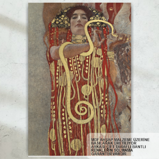 Gustav Klimt Salome ünlü ressamlar resimler ev dekorasyon ahşap tablo poster